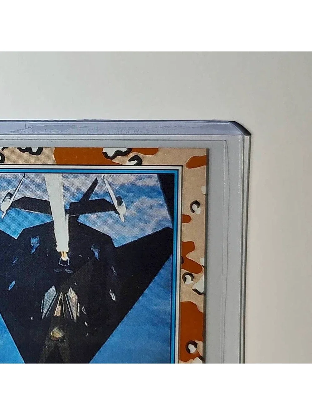 F-117A Stealth Fighter 1991 Topps Desert Storm #119 Card
